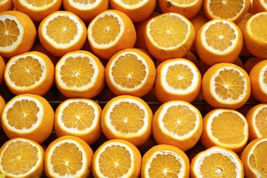 Orangenverkauf
