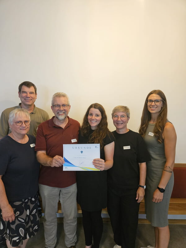 Foto nach der &Uuml;bergabe